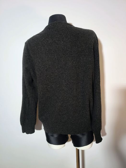 Antracytowy wełniany sweterek damski r. L/XL