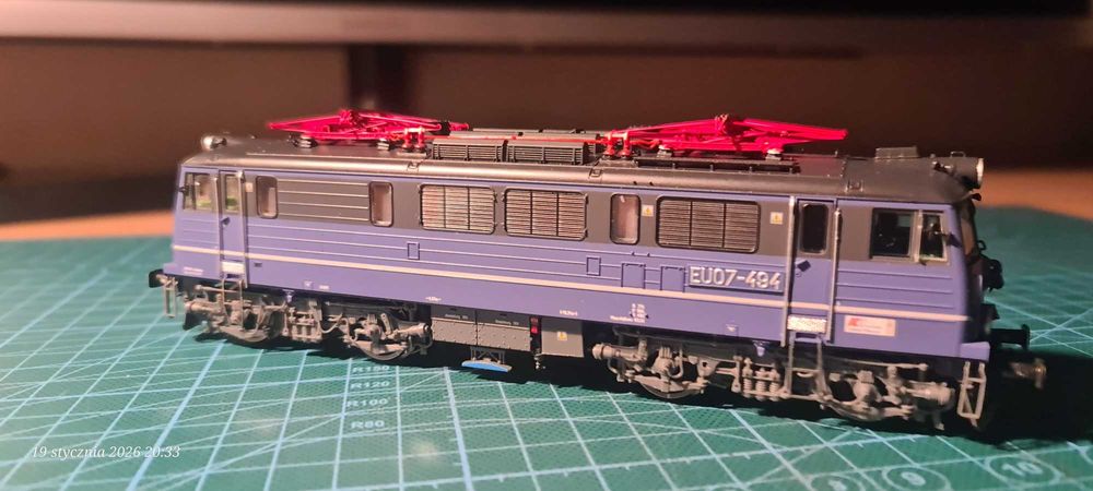 H0 Lokomotywa elektryczna EP07-494 Schleisienmodelle 107018  Nowa