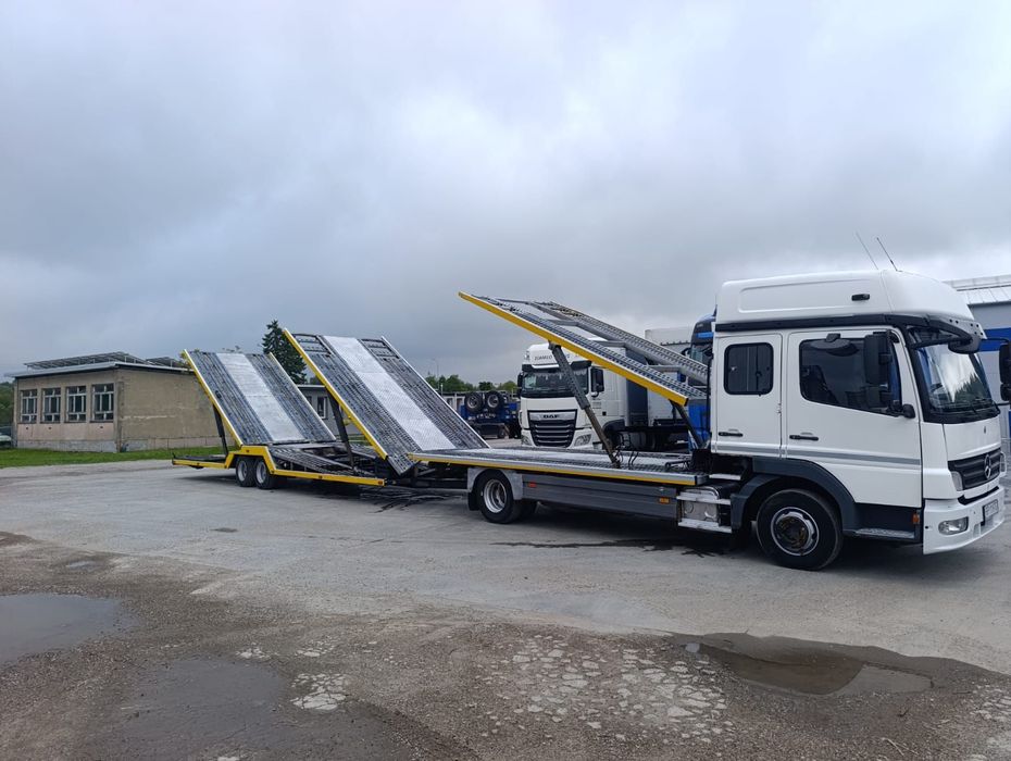 Mercedes-Benz ATEGO  Mercedes Benz Atego + przyczepa