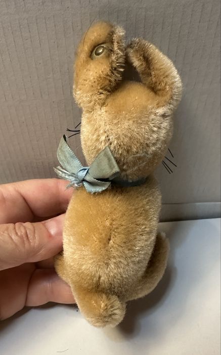 Peluches vintage Steiff, macaco, coelhos e urso