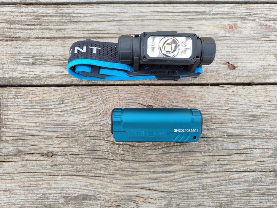 Imalent BL50 EDC ліхтар з ультрафіолет 3600 люмен 428 метрів преміум