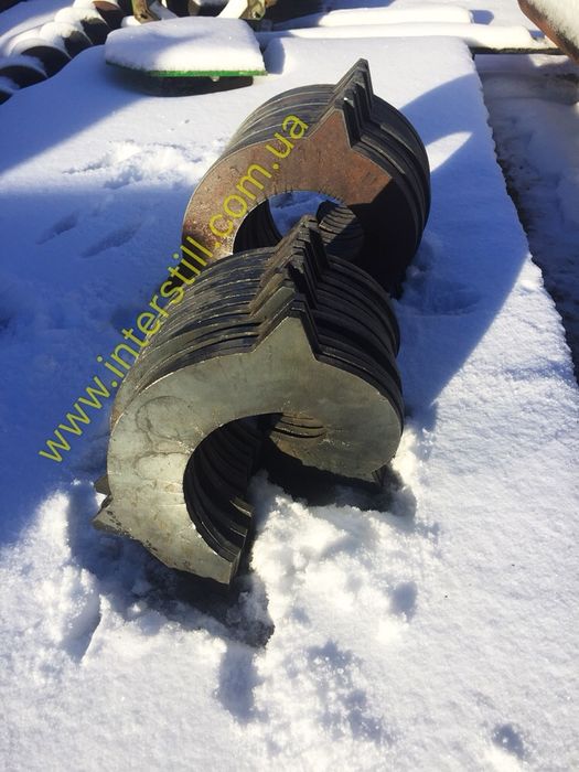 Шнеки, спирали шнеков с нержавейки и черного металла