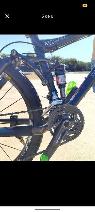 Bike trek fuel fox