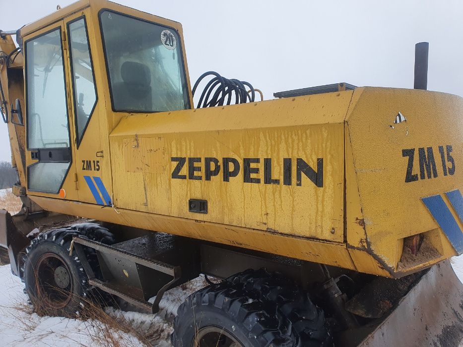 koparka zeppelin zm 15 silnik deutz bf4l 913 pompa siłownik skrzynia