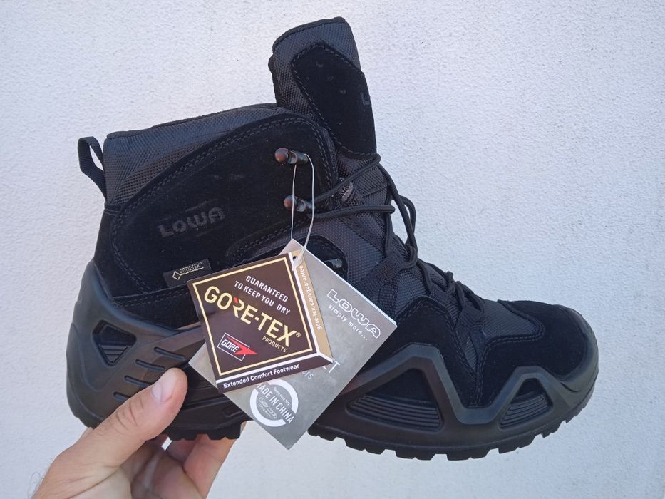 Тактичні черевики Lowa. Натуральна замша