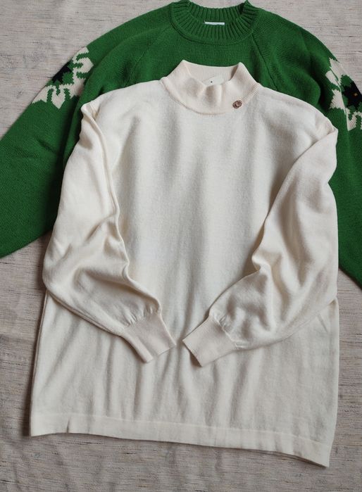 Светр lambswool англія , вовняний светр