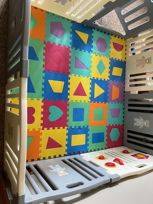 Parque infantil + tapete esponja