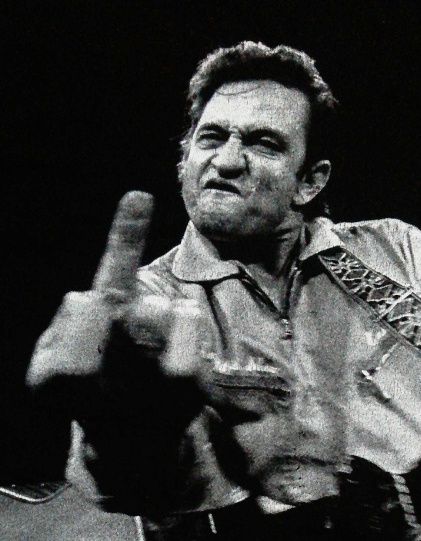 Official Johnny Cash Джонни Кэш T Shirt Унисекс Футболка