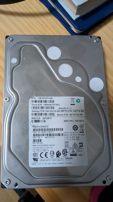HDD 4TB SAS - Toshiba - Enterprise - MG04SCA40EE