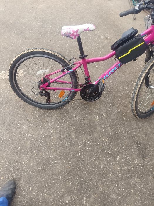 Rower Kross różowy