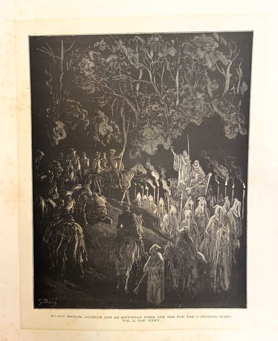 Gravuras Dom Quixote de la Mancha Gustave Doré H. Pisan 1866 19