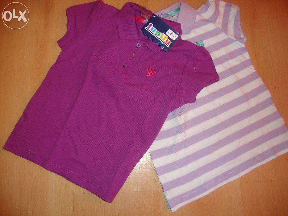 Roupa de menina, nova e usada