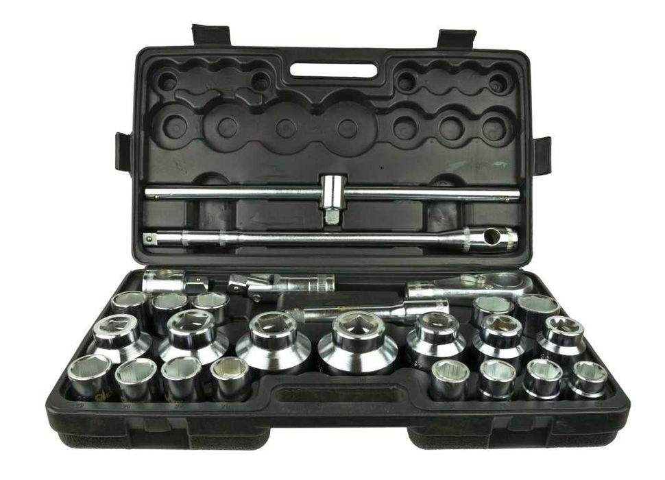 Zestaw kluczy nasadowych 26el.3/4" 21-65 12-kąt G10115 GEKO