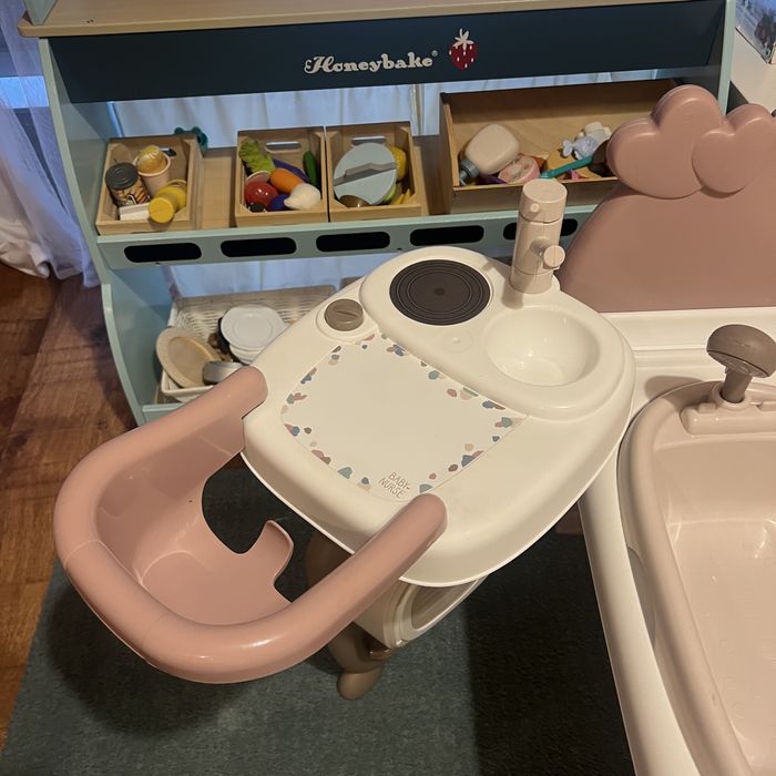 Smoby opiekunka wanienka kołyska zestaw