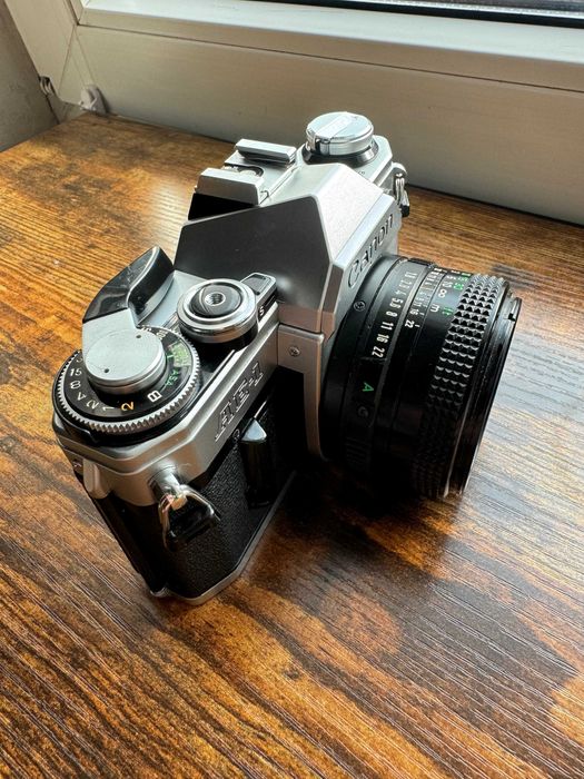 Canon AE1 + Canon fd 50 1.8 Nowy Sącz • OLX.pl