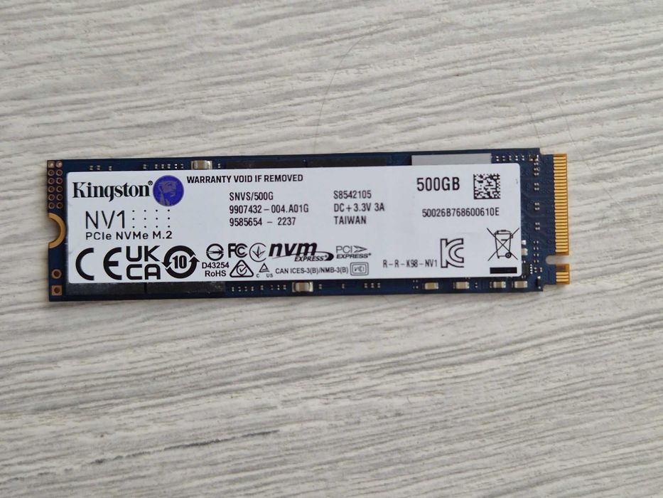 M.2 SSD диск 500GB Kingston NV1 (NVMe\PCI-e 3.0 x4). Trade-IN