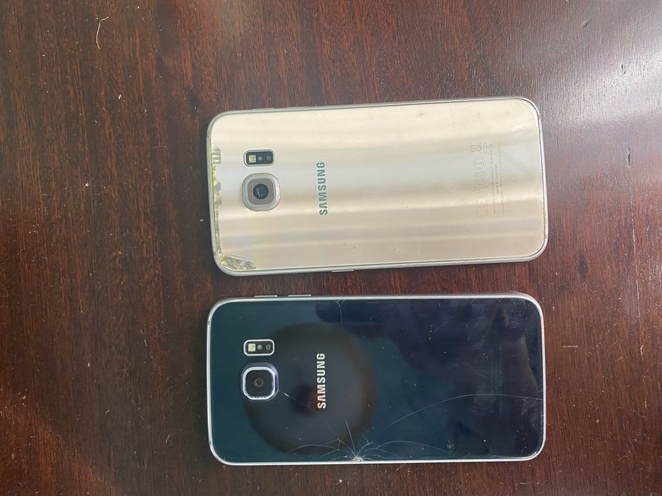 2 telemoveis Samsung Galaxy S6, para peças
