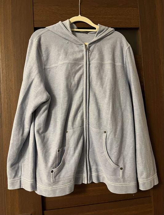 Błękitna bluza 100% bawełna