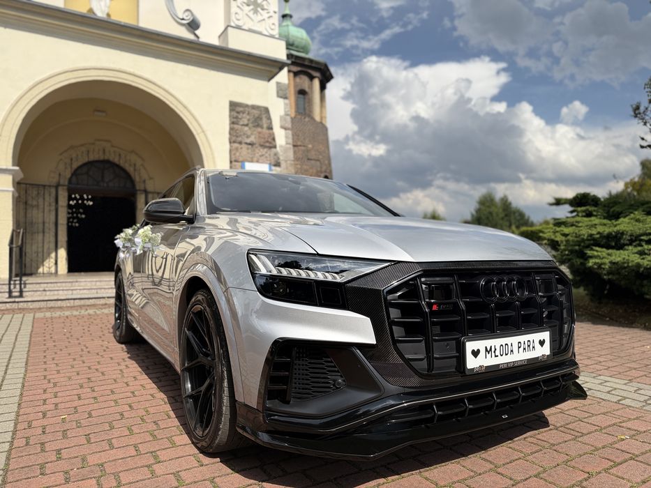 Samochód do ślubu WYNAJEM/AUDI SQ8/435KM/sport w eleganckim wydaniu