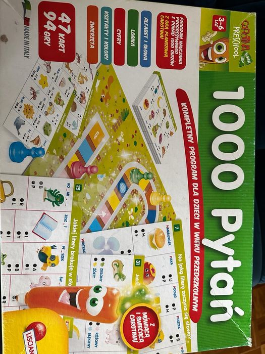 Zestaw gier 1000 pytań, match IT!, ciało ludzkie, pieczątki