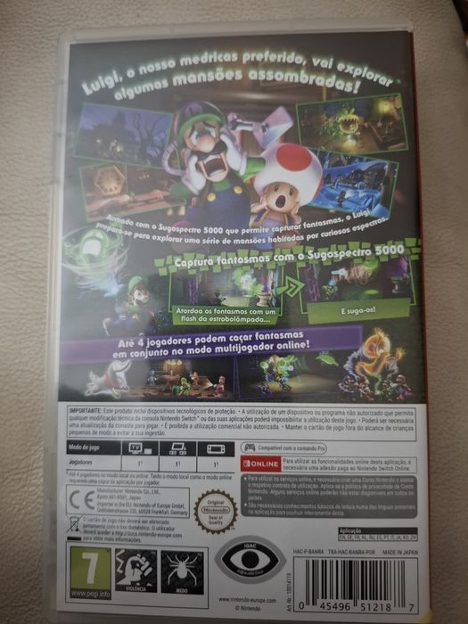 Luigi Mansion 2 HD - Switch