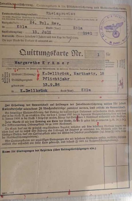 III REICH - Documento