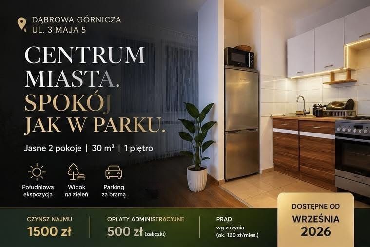 Jasne 2 pokoje w centrum | parking | spokojne podwórze
