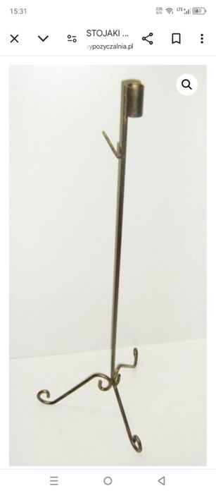 Stojaki metalowe na kwiaty