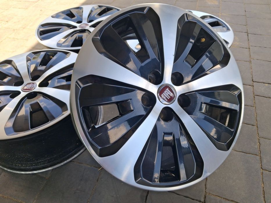 Felgi 5x98 aluminiowe 16 cali fiat 500 doblo Tipo