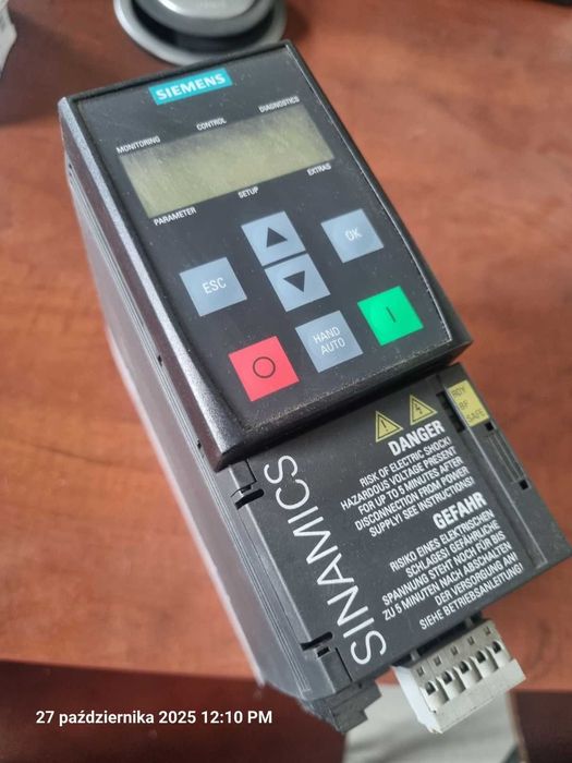 Falownik Sinamics G120C USS/MB moc 1,1kW