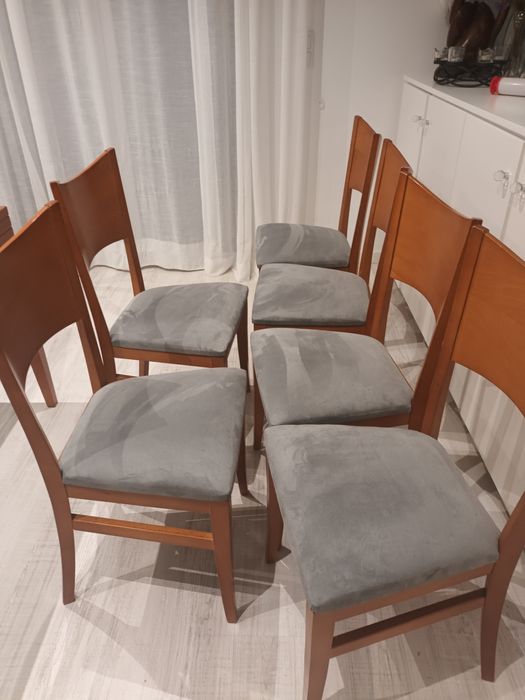 Mesa de sala e 6 cadeiras