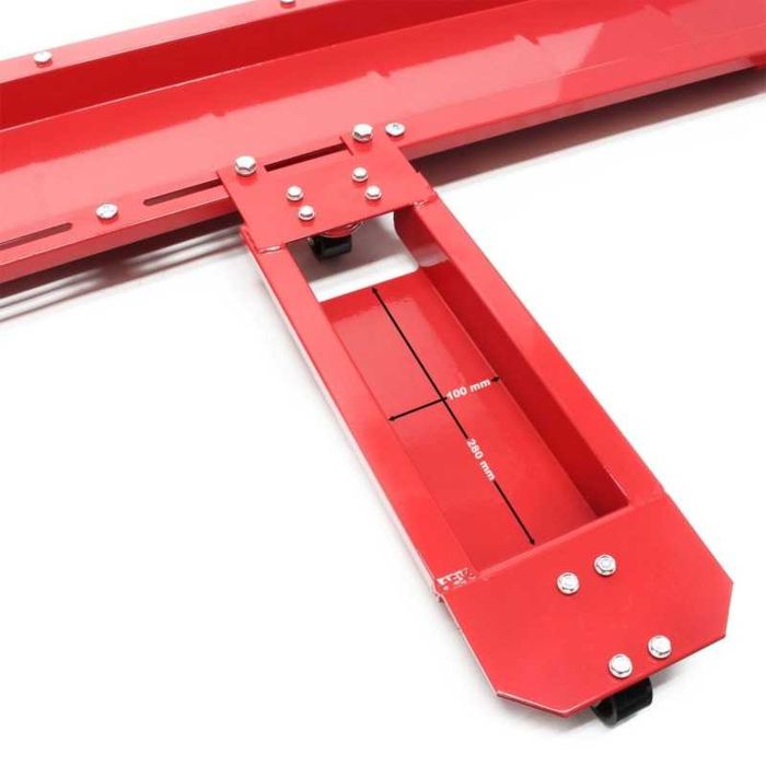 Base de estacionamento com rodas para mota