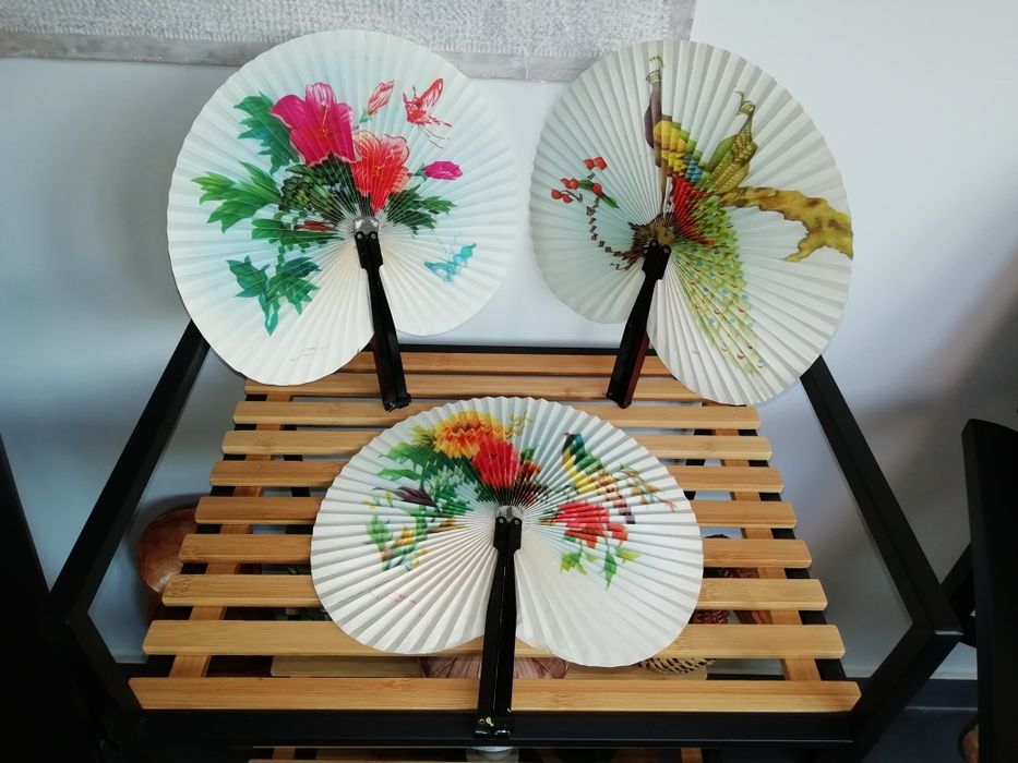 Leques para usar ou decoração