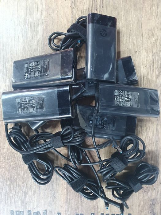 Блок питания зарядное зарядка HP 150w 4.5×3.0mm Blue Pin slim оригінал