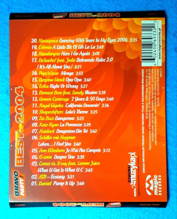 Bravo Party! - Best Of 2004 (CD, 2004)
