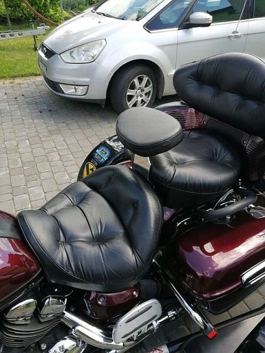 Oparcie Kierowcy Pół Ruchome Dedykowane Do Yamaha Ventura 1300