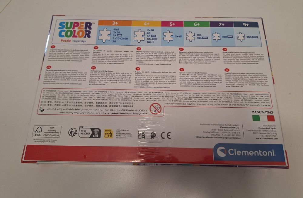 Puzzle Clementoni Disney princess, novo