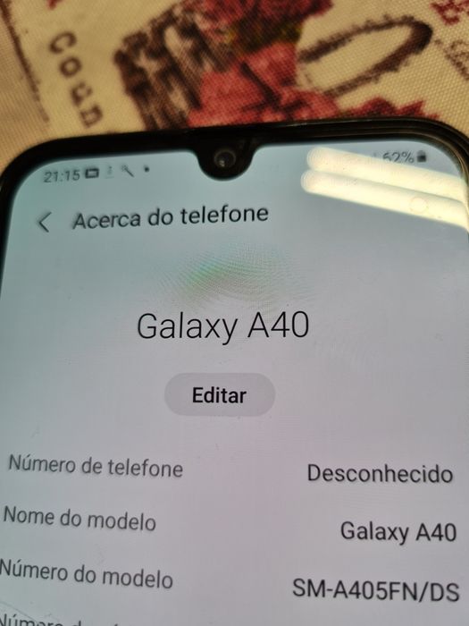 Samsung galaxy A40 muito barato