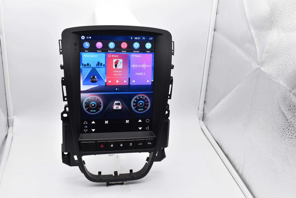 Rádio Android Opel Astra J . Ecrã Estilo Tesla Carplay + oferta câmara