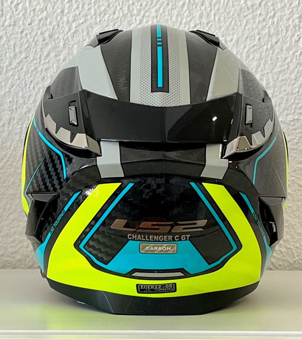 Capacete NOVO Carbono Total LS2 Challenger (50% DESCONTO) Tamanho XXS