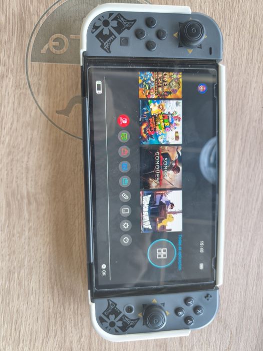 Nitendo switch OLED desbloqueada