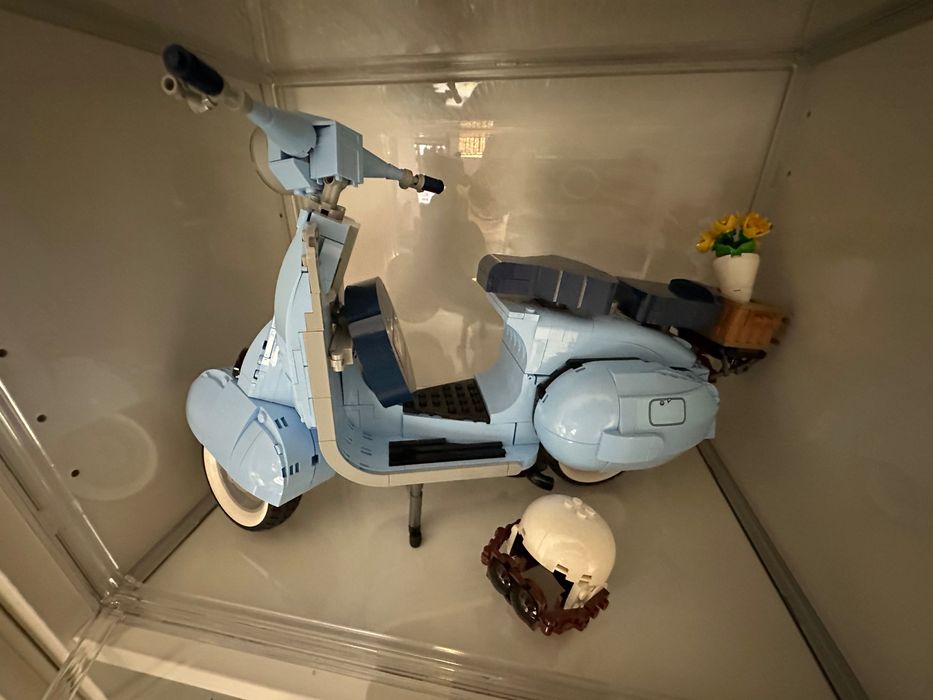 Lego Vespa built once