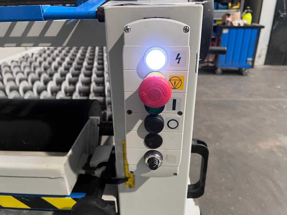 Walcowa nakładarka kleju OSAM S2R-1300 + stół talerzykowy OSMA TDM