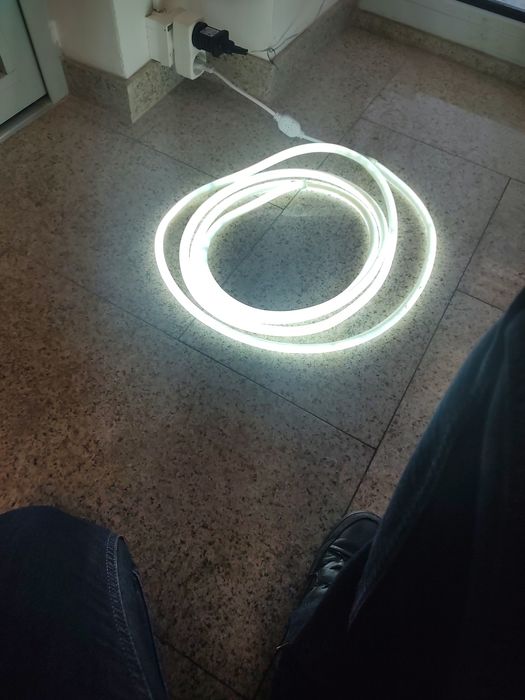 Taśma LED okrągły sznur 4,5cm
