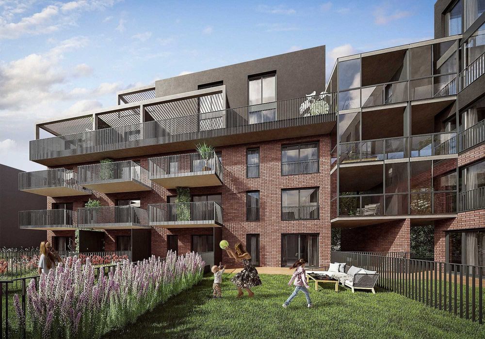 2 pokojowy apartament z dużym tarasem w centrum Gliwic bez PCC