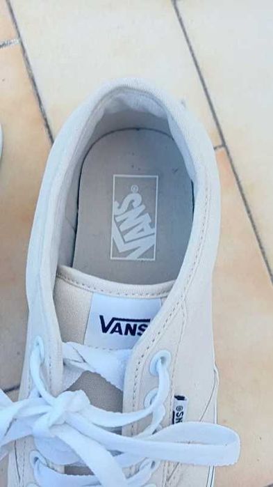 Tenis Vans Homem cor beje