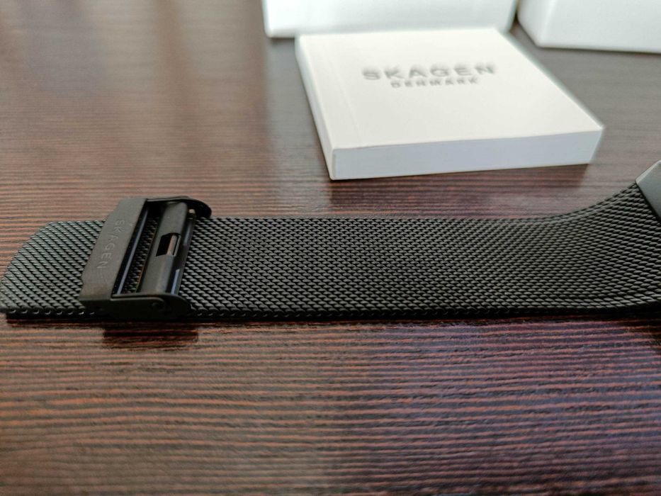 Skagen Melbye Automaat Czarny/Stal Ø50 mm SKW6796