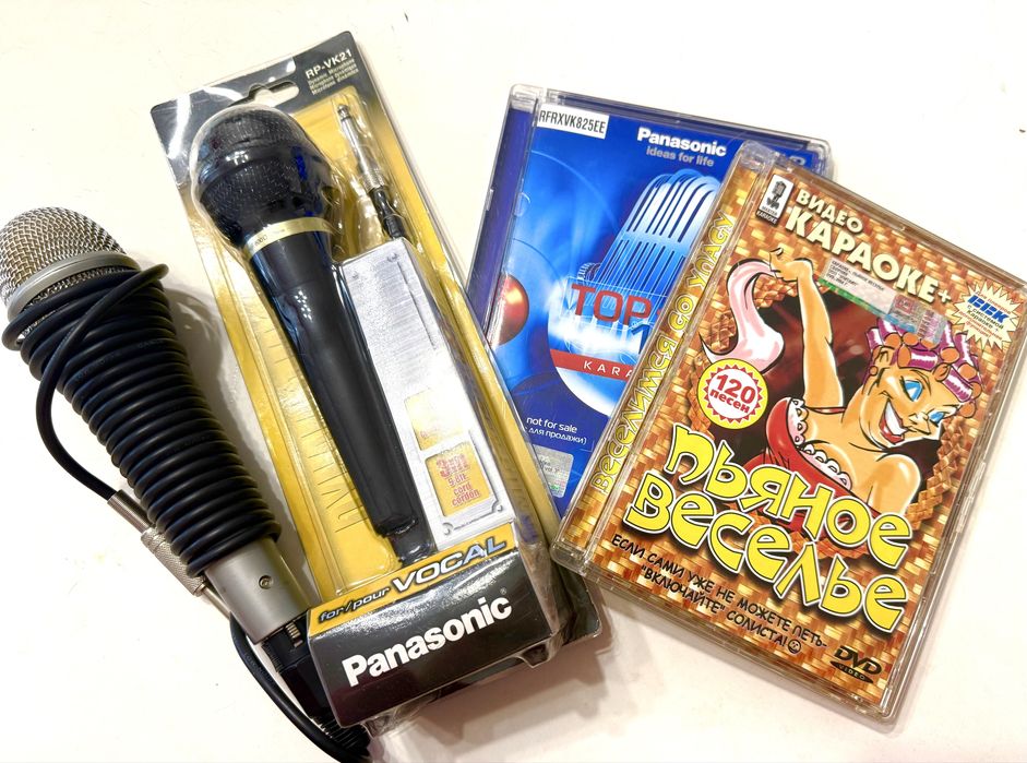 Микрофон для караоке Odeon+ DVD в подарок