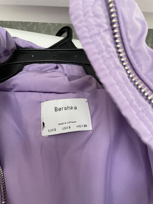Blusao lilas Bershka