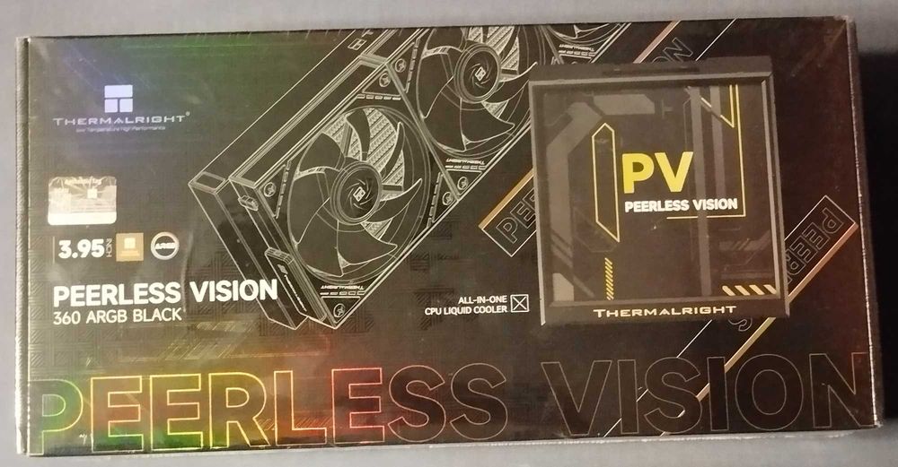 Chłodzenie wodne AIO Thermalright Peerless Vision 360 ARGB 3x120mm czarne WARSZAWA